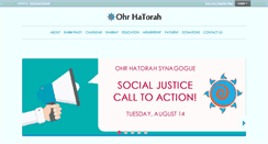 Desktop Screenshot of ohrhatorah.org